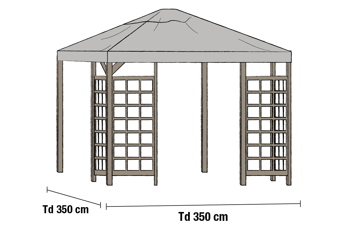 till Hov Paviljongtak