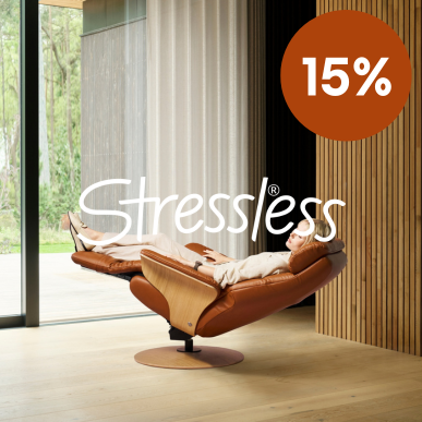 15% rabatt på Stressless