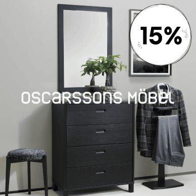 15% rabatt på Oscarssons