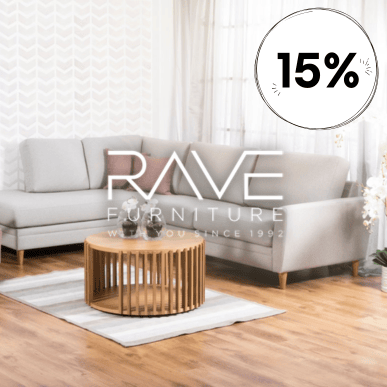15% rabatt på Rave