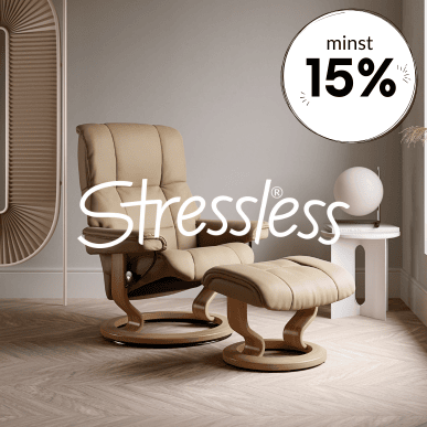 15% rabatt på Stressless