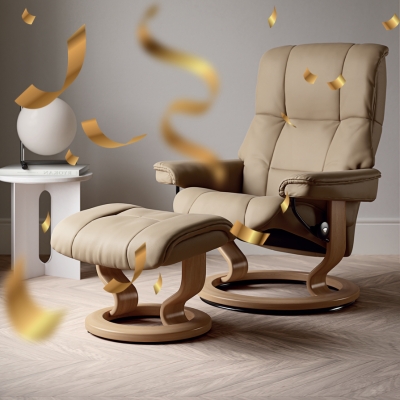 Just nu 15% rabatt på Stressless
