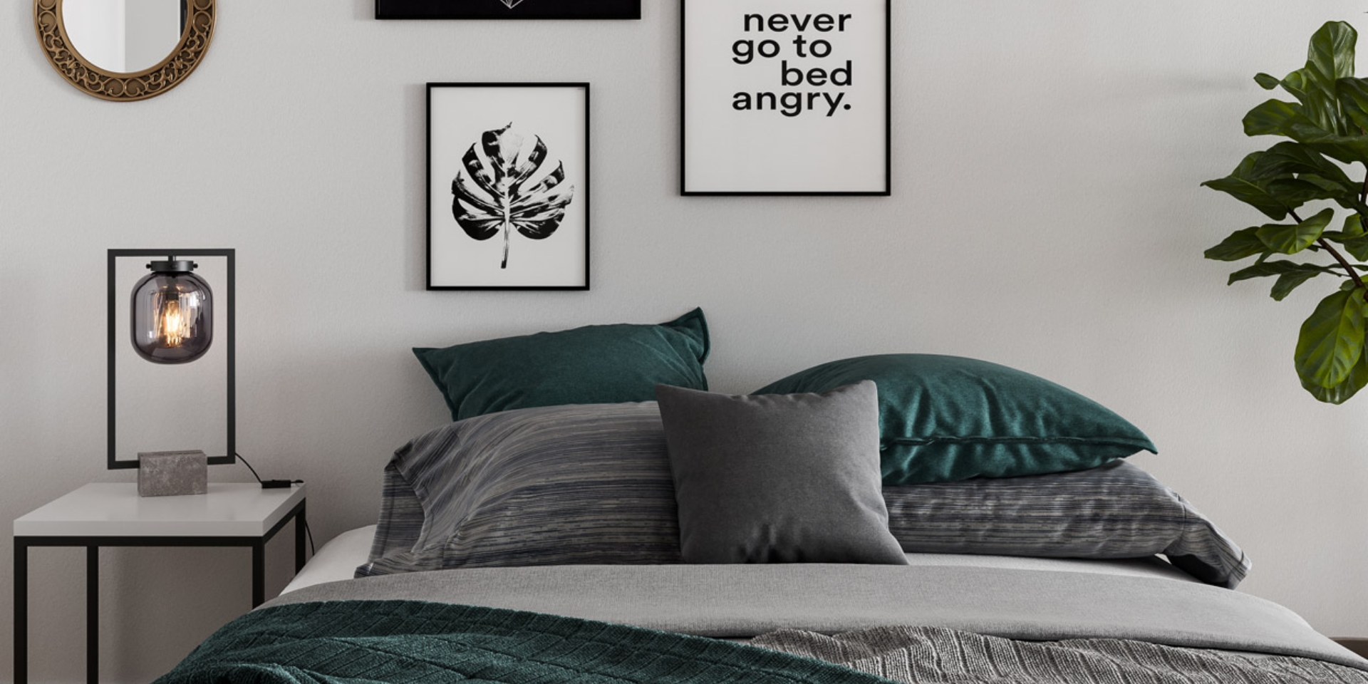 Inspiration till ett ombonat sovrum med genomtänkt belysning